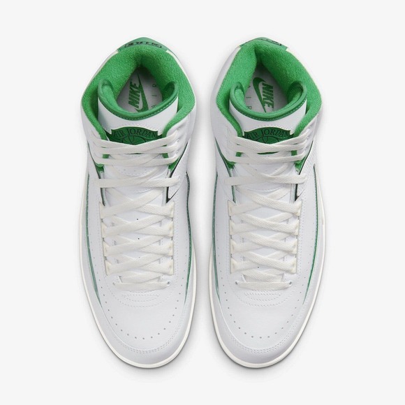Size 18 Jordan 2 Retro Lucky Green Nike Air Jordan II Celtics DR8884-103 NO LID main image 6